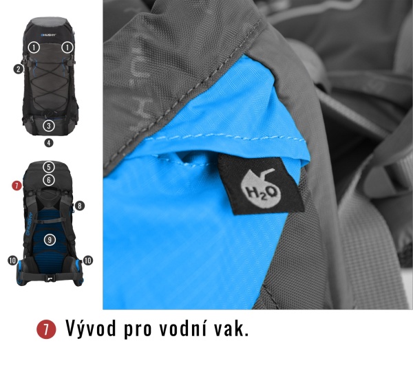 Batoh Expedice | Ribon 60l