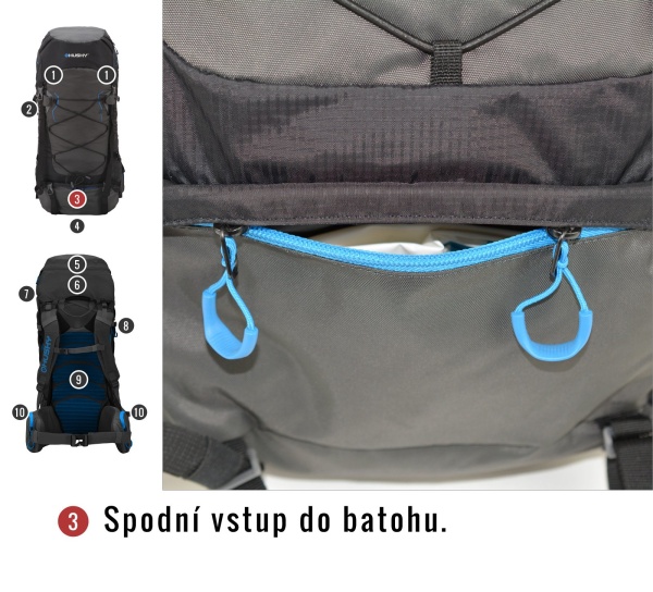 Batoh Expedice | Ribon 60l