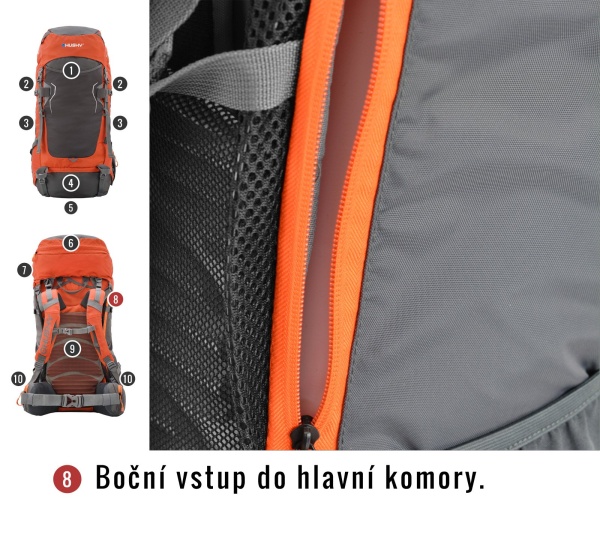 Batoh Expedice | Rony 50l