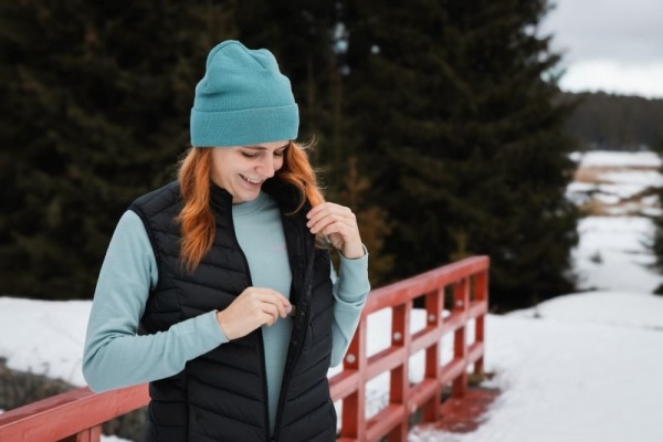 Dámska páperová vesta | Dresles L