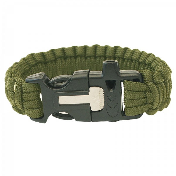 Kresadlo, píšťaľka | HIGHLANDER Paracord Náramok
