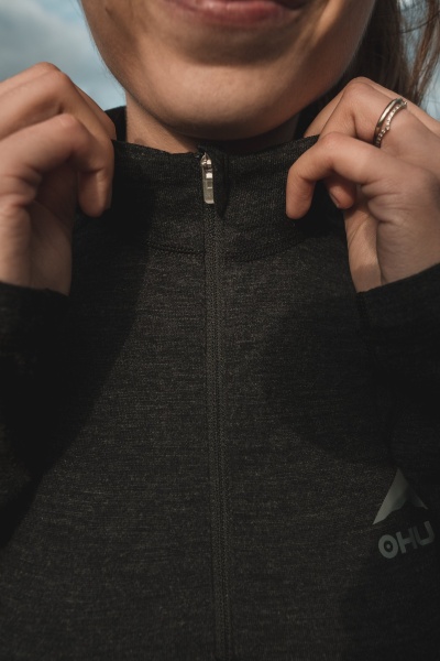 Merino termoprádlo tričko | Merow zips L