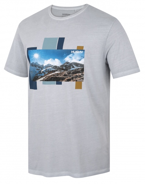Pánske bavlnené tričko | Tee Skyline M