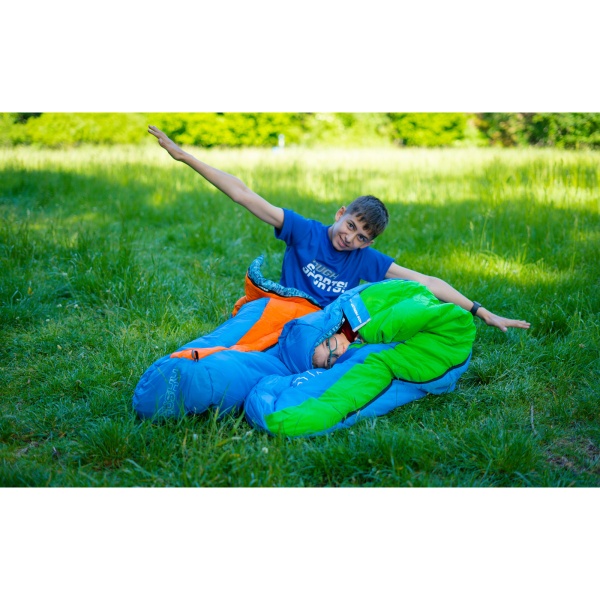 Syntetický trojsezónny detský spací vak| Kids Merlot -10°C