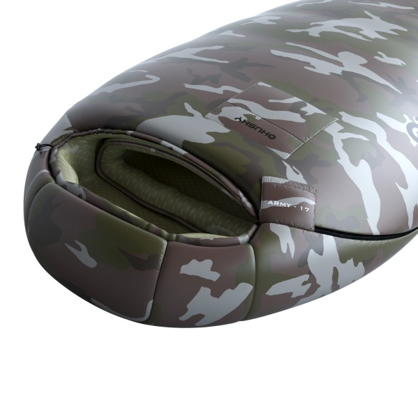 Syntetický zimný spacák | Army -17°C